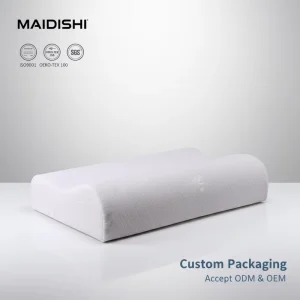 Memory Foam White Bed Pillow Washable Orthopedic Pillows Cervical Vertebra Super Soft Comfortable Sleeping Pillows