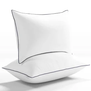 Memory Luxury Bed Pillow Soft Artificial Feather Hotel Bed Sleeping Hilton Pillow with Bag for Sleeping Comfortable