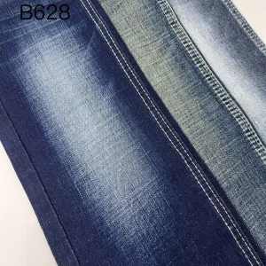 Mens Apparel Twill Woven Tricot Shrink Resistant High Cotton Middle Stretch Skin-Friendly Denim Fabric for Shirts or Jackets