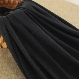 Mesh Fabric Encryption Low Elasticity Breathable Moisture Wicking Sweat-Transpiring Lining Pocket Fabric