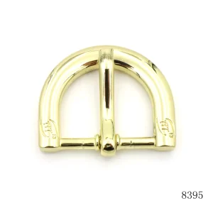 Metal Logo Pin Buckle 1 Inch Belt Buckle Zinc Alloy Gold Plated Adjustable Pin Buckle for Bags