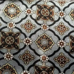 Mica Geometric Figures 100% Polyester Breathable Knitted Medium Weight Upholstery Velvet Printed Sofa Fabric Customized