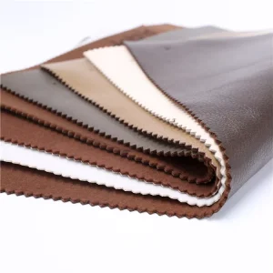 Micro Suede Woven Fabric 100% Polyester Chocolate Color for Upholstery Car Home Textile Curtains & Sofas