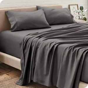 Microfiber 100% Polyester Solid Color Bed Sheet Set Including Fitted Sheet Flat Sheet and Pillowcases