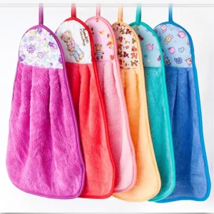 Microfiber Absorbent Hand Towel Kitchen Towel Gift Towel for Promotion Customer Logo