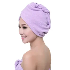 Microfiber Bath Towel Hair Dry Quick Drying Lady Bath Towel Soft Shower for Woman Man Turban Head Wrap Bathing Tools