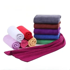 Microfiber Bath Towel Sheets Absorbent Hair Salon Hairdressing Wrap for Home Use