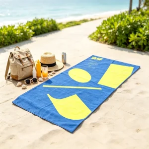 Microfiber Beach Towel Custom Logo Quick Dry Super Absorbent Sand Proof Oversized Seaside Pool Camping Yoga Swim Towels