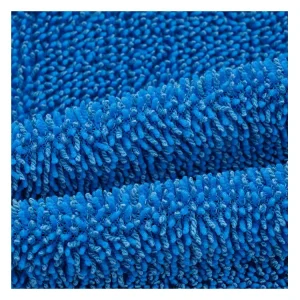 Microfiber Braids Twist Pile Cloth Mop Cleaning Fabric