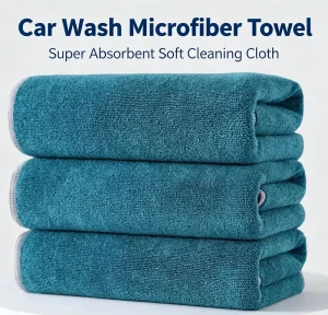 Microfiber Car Cleaning Towel Super Absorbent Lint Free Scratch Free Auto Wash Cloth