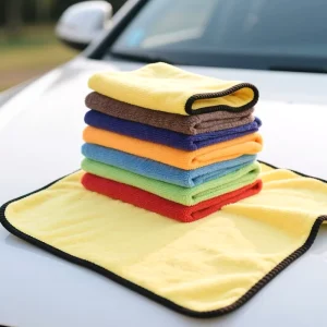 Microfiber Car Cleaning Towel Super Soft Strong Water Absorption for Vehicle Cleaning
