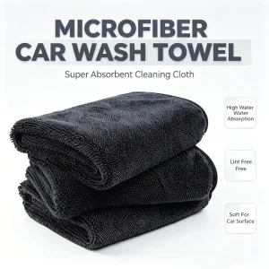 Microfiber Car Cleaning Towel for Car Wash Detailing
