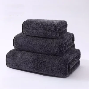 Microfiber Car Drying Towel Soft Quick Dry Eco Friendly Car Wash Towel Super Absorbent Car Cleaning Towel