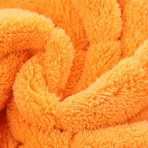 Microfiber Car Drying Wash Edgeless Towel Coral Car Wash Fleece Towel