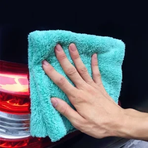 Microfiber Car Towel Hand Professional Dry Towel Car Seat Cover Microfiber Cleaning Towel Car Washing Double Side Coral Fleece