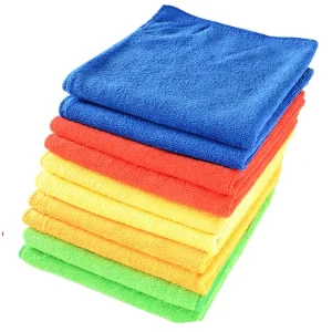 Microfiber Car Wash Towel Car Drying Towel Custom Logo Microfiber Bag Customized Gsm Technics Time Packing Protection Color Days