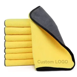 Microfiber Car Wash Towel Lint Free Quick Dry Compressed Woven Eco Friendly Customizable Reusable Super Absorbent Dries Cars