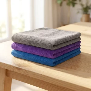 Microfiber Car Wash Towel Nano Fiber Fabric Scratch Free Super Soft 450GSM Vehicle Detailing Wash Global Trade Supplier Direct