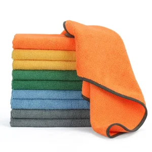 Microfiber Car Wash Towel Scratch Free Lint Free Auto Detailing Cloth Vehicle Drying Wipe Multifunctional Car Care Polishing Rag