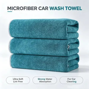 Microfiber Car Wash Towel Super Absorbent Auto Cleaning Towel for Car Detailing