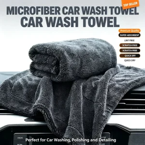Microfiber Car Wash Towel with Super Absorbent Lint Free for Car Detailing Shop