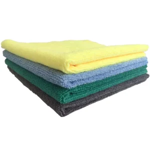 Microfiber Cleaning Cloth Rags Microfiber Towel Warp Knitting Lint Free Edgeless Dusting Cloth Cars Kitchen Drying Towel