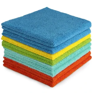 Microfiber Cleaning Cloths Absorbent Car Wash Towels Multi Purpose Household Kitchen Wipes