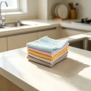 Microfiber Coffee Bean Cleaning Towel Lint Free Dish Towel for Drink Bar Coffee Shop Use