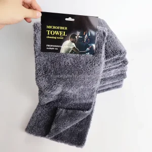 Microfiber Coral Fleece Car Towels Lint Free Scratch Free Super Absorbent Auto Detailing Cleaning Cloths for Car
