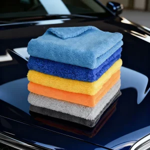 Microfiber Coral Fleece Car Towels Ultra Absorbent Quick Dry Soft Twisted Loop Lint Free Scratch Free Paint Care
