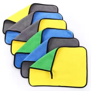 Microfiber Coral Fleece Professional Car Beauty Towels Super Absorbent Soft Double Layer Thickened Car Towel
