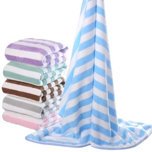 Microfiber Coral Fleece Super Absorbent Quick Dry Bath Towel 70*140 cm