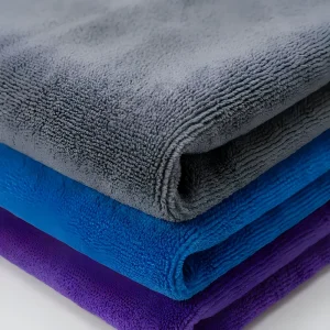 Microfiber Custom Logo Nano Suede Microfiber Towel for Coating Removal High Density Polishing Buffing Cloth