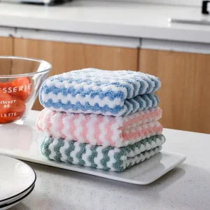 Microfiber Dish Towels for Kitchen 25*25 cm Microfiber Kitchen Towels Multicolor Towel Kitchen