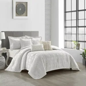Microfiber Eco Friendly 100TC All Season 3D Stereo Tufted Fleece 6 Piece Luxury Comforter Sets