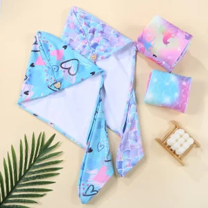 Microfiber Fast Drying Hair Drying Towel Wrap Water Absorb Custom Logo and Pattern Hair Turban