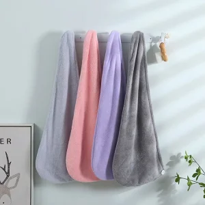 Microfiber Hair Drying Towel for Women Dry Hair Cap Personalized Household Super Absorbent Coral Velvet Dry Hair Cap