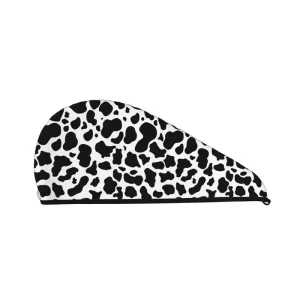 Microfiber Hair Salon Towel Eco friendly Super Dry Soft Printed Quickly Dry Microfiber Hair Towel
