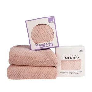 Microfiber Hair Towel Wrap Hair Drying Cap for Long Hair