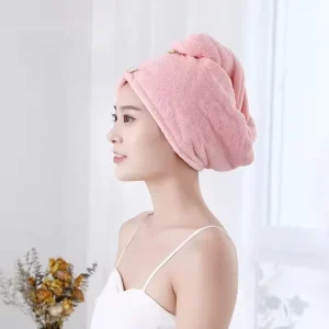 Microfiber Hair Towel Wrap Super Absorbent Twist Turban Fast Drying Hair Caps Salon Home Hair Drying Hat Towel