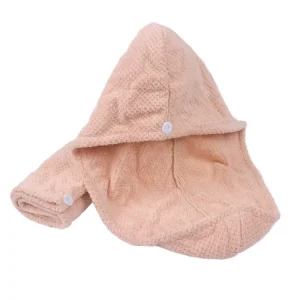 Microfiber Hair Towel Wrap Ultra Absorbent Fast Drying Hair Turban Soft for Women Wet Curly Longer Thicker Hair