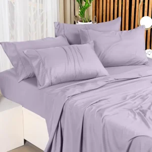 Microfiber Hotel Sheet Modern Style 120g Disposable White Bed Flat and Fitted Sheet