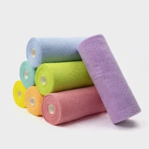 Microfiber Kitchen Towel Absorbent Reusable Cleaning Dish Towel for Kitchen