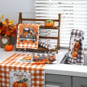 Microfiber Kitchen Towel Kitchen Hand Tea Towels 40*60cm Custom Design Printed Quick Dry Absorbent Soft Dish Towel