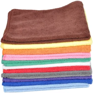 Microfiber Kitchen Towels Quick Dry Water Absorbent Multipurpose Woven Eco Friendly Hypoallergenic 200-400gsm