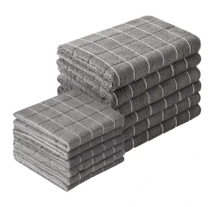 Microfiber Kitchen Towels and Dishcloths Set Lint Free Dish Towels for Drying Dishes Super Soft and Absorbent Dish Towels