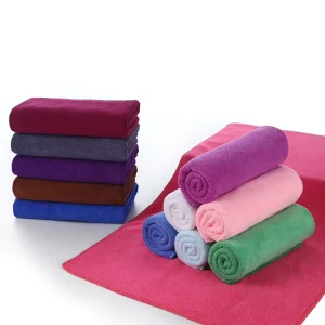 Microfiber Multifunctional Quick Dry Warp Knitted Cleaning Cloth Bath Towel Sheets for Home Use Cross Border Product