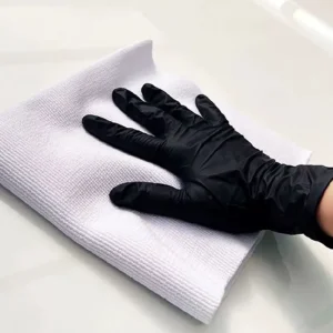 Microfiber Pearl Weave 400gsm Soft Car Wash Towel Dual Action Scrubbing Absorbing Cleaning Cloth Auto Detailing Interior