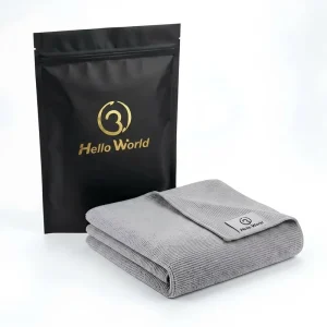 Microfiber Premium Pearl Weave Microfiber Car Wash Towel 350GSM Snag Free for Interior Detailing Glass Window Cleaning