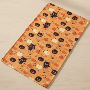 Microfiber Printed Kitchen Tea Towel Non Fading Reusable Multipurpose Cleaning Towel Home Catering Cafe Hotel Decoration
